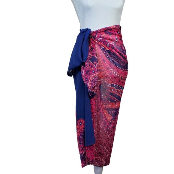 Miraclesuit Swim Miraclesuit Pareo Sarong Scarf Swimsuit Cover Up